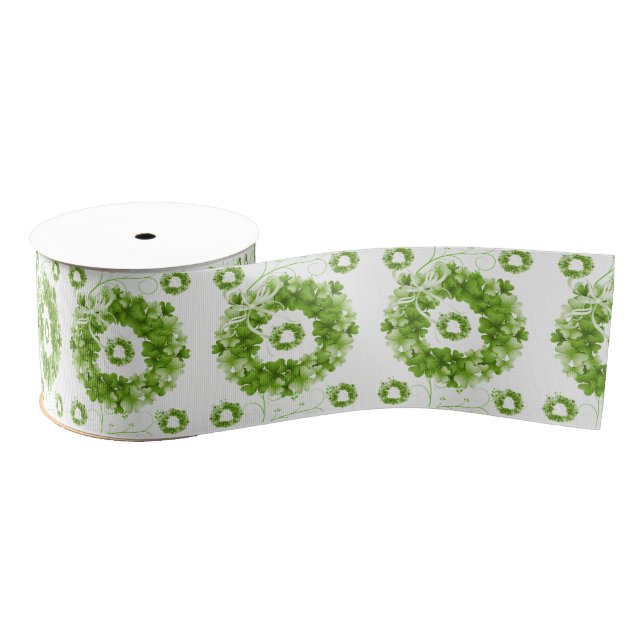 Saint Patrick's Day Ribbon Grosgrain Ribbon (Spool)