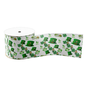 Saint Patrick's Day Ribbon Grosgrain Ribbon