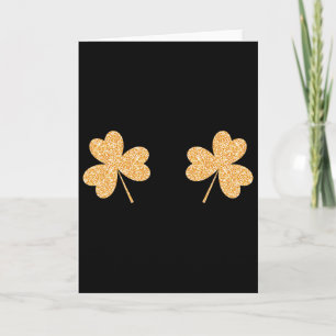 Saint Patricks Day Shamrock Breast St.patrick's Da Card