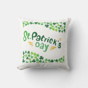 Saint Patrick's Day,Shamrock,Irish Cushion