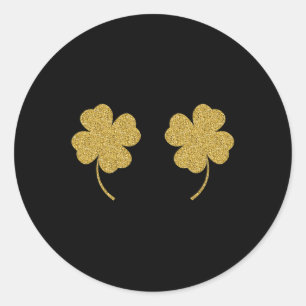 Saint Patricks Day Shamrock St.patrick's Day S 8 Classic Round Sticker