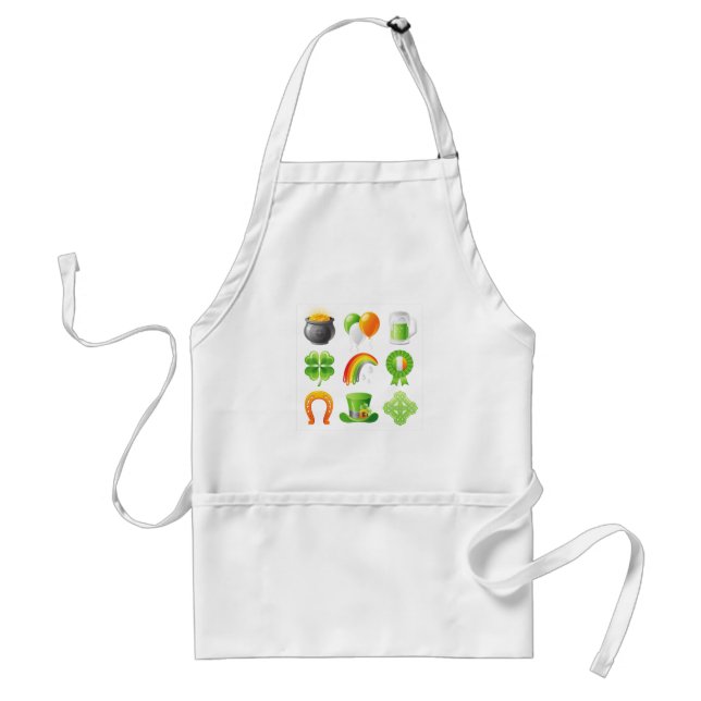 saint patricks day standard apron (Front)