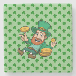 Saint Patrick's day Stone Coaster
