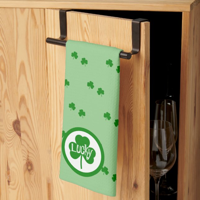 Saint Patricks' Day  Tea Towel (Thirds Fold)