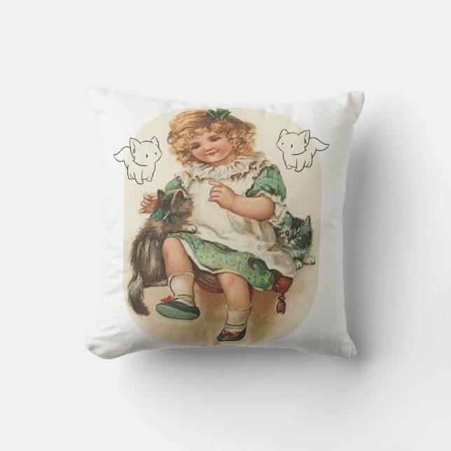 Saint Patrick's Day Throw Pillow (Front)