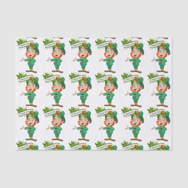 Saint Patrick's Day Tissue Paper (Front)