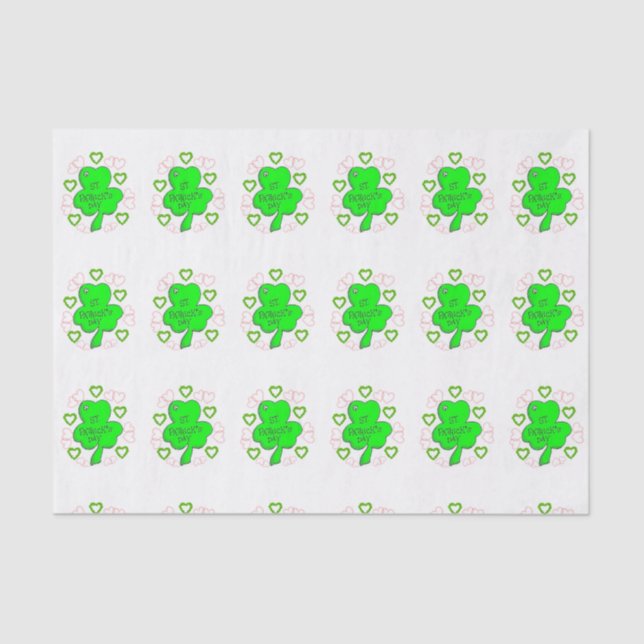 Saint Patrick's Day Tissue Paper (Front)