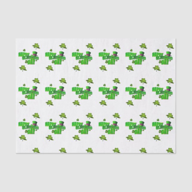 Saint Patrick's Day Tissue Paper (Front)