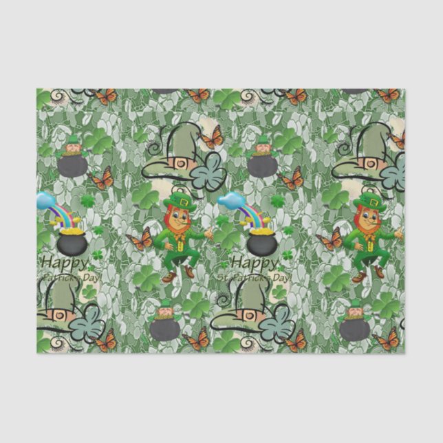 Saint Patrick's Day Tissue Paper (Front)