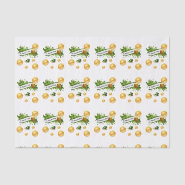 Saint Patrick's Day Tissue Paper (Front)