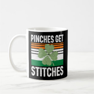 Saint Patrick'S Dayches Get Stitches Coffee Mug