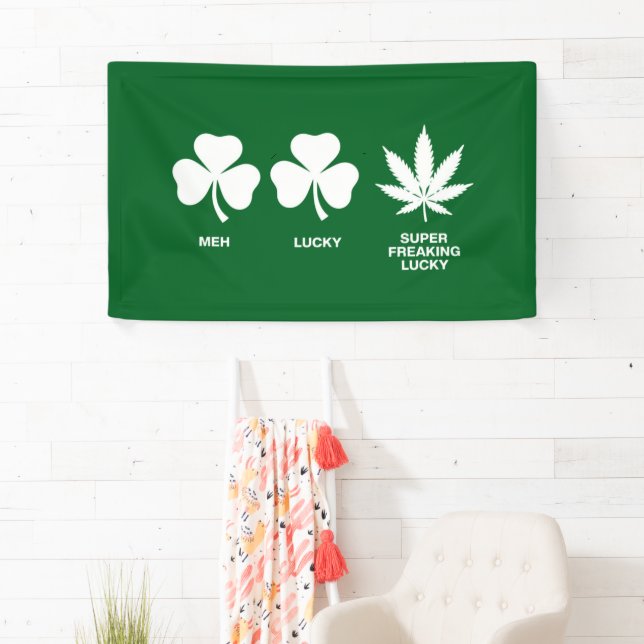 Saint Patricks Funny Party for Guys  Banner (Insitu)