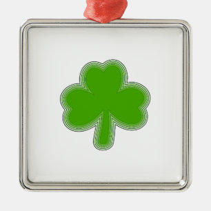 Saint Patrick's Shamrock Drawing Metal Tree Decoration