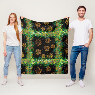 Saint Patty Art Fleece Blanket