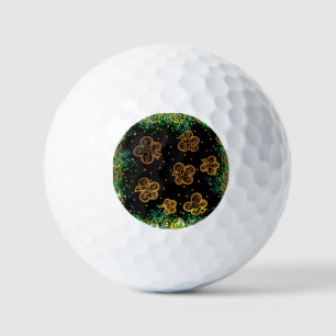 Saint Patty Art Golf Balls