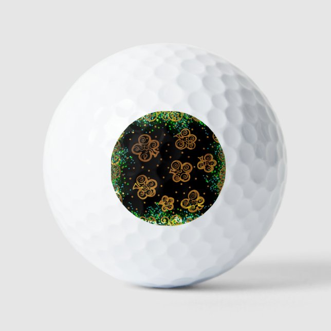 Saint Patty Art Golf Balls (Front)