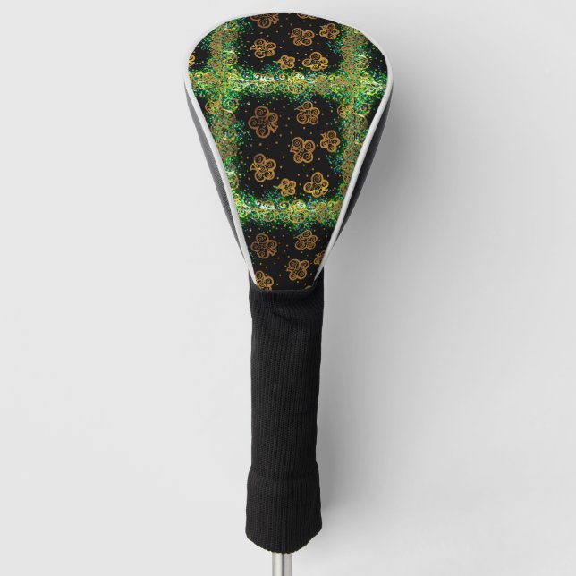 Saint Patty Art Golf Head Cover (Front)