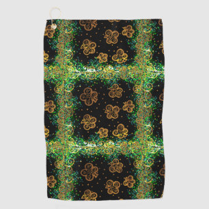 Saint Patty Art Golf Towel