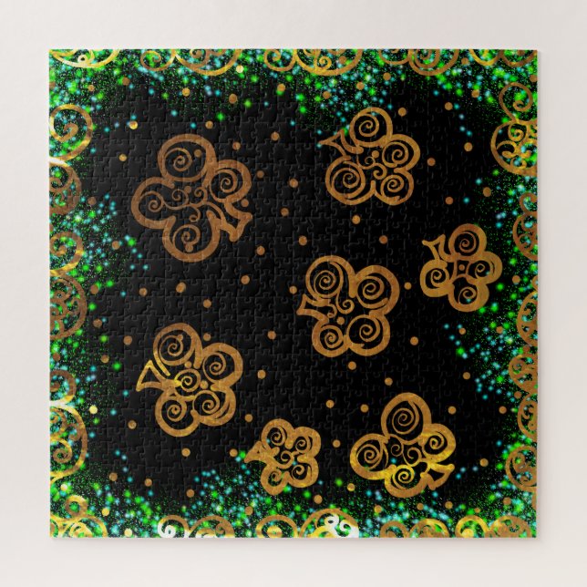 Saint Patty Art Jigsaw Puzzle (Vertical)