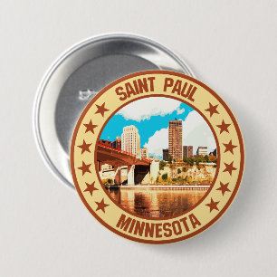 Saint Paul                                         7.5 Cm Round Badge