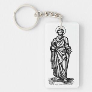 Saint Paul Apostle to the Gentiles Key Ring
