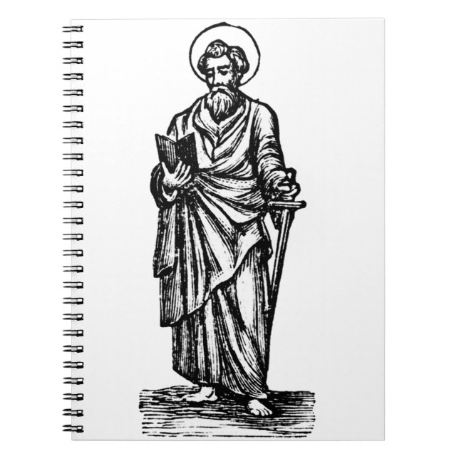 Saint Paul Apostle to the Gentiles Notebook (Front)