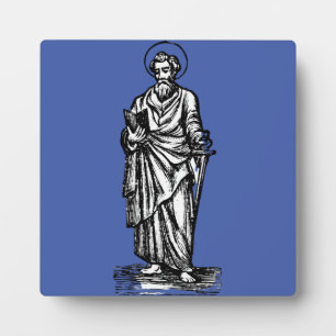 Saint Paul Apostle to the Gentiles Plaque