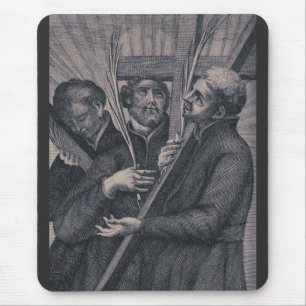 Saint Paul Miki Japanese Catholic evangelis Mouse Pad