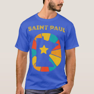 Saint Paul Minnesota Vintage Distressed Souvenir 1 T-Shirt