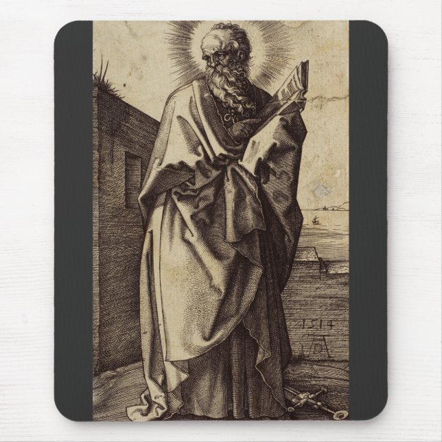Saint Paul the Apostle Teacher of Nations Art Mouse Pad (Front)
