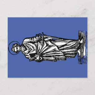 Saint Paul the Apostle with Sword Sacred Art Holiday Postcard