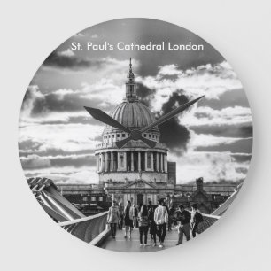 Saint Paul's Cathedral London. Large Clock