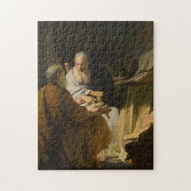 Saint Peter and Saint Paul by Rembrandt Jigsaw Puzzle (Vertical)