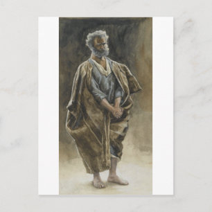 Saint Peter Apostle by James Tissot Postcard