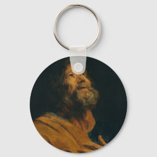 Saint Peter by Antoon van Dyck Key Ring
