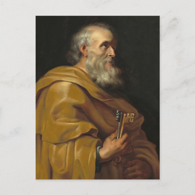 Saint Peter by Peter Paul Rubens Postcard (Front)
