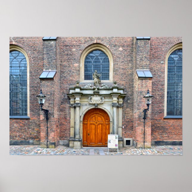 Saint Peter's Church, Copenhagen, Denmark Poster (Front)