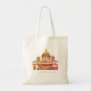 Saint Petersburg City Russia Architecture Tote Bag