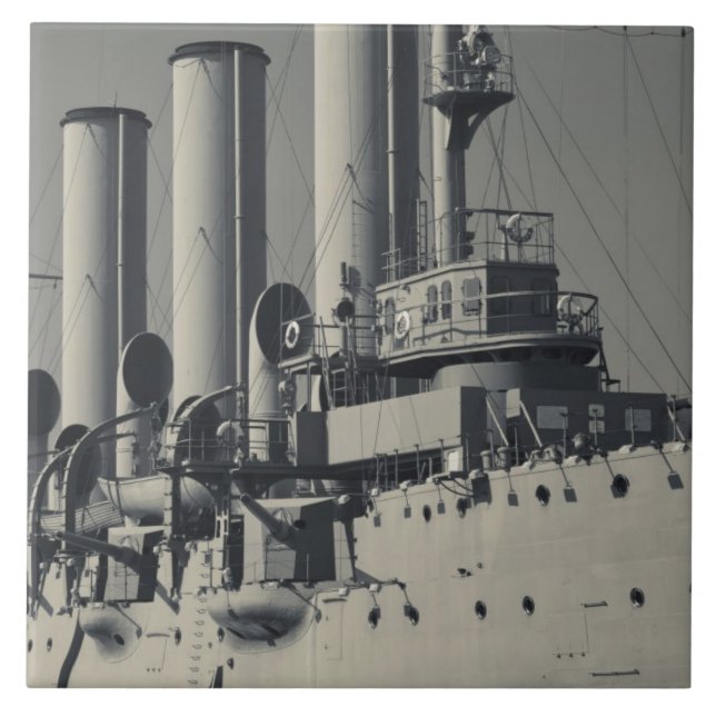 Saint Petersburg, Cruiser Aurora Tile (Front)