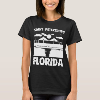 Saint Petersburg, Florida - Skyway Bridge Design T-Shirt