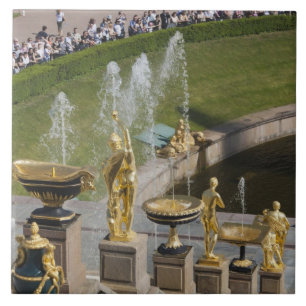 Saint Petersburg, Grand Cascade fountains Ceramic Tile