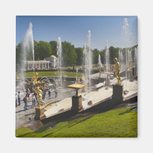 Saint Petersburg, Grand Cascade fountains Magnet