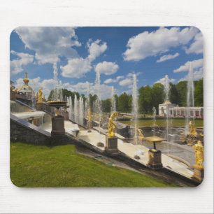Saint Petersburg, Grand Cascade fountains Mouse Pad