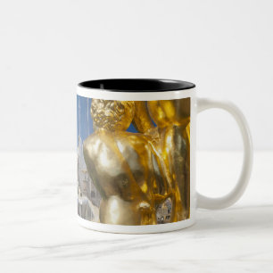 Saint Petersburg, Grand Cascade fountains Two-Tone Coffee Mug