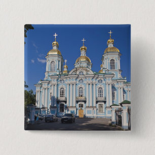 Saint Petersburg, Mariinsky, Nikolsky Cathedral 15 Cm Square Badge