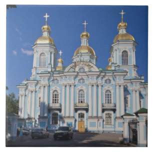 Saint Petersburg, Mariinsky, Nikolsky Cathedral Ceramic Tile