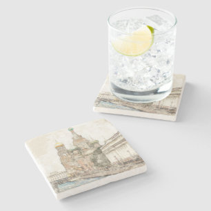 Saint-Petersburg, Russia Stone Coaster