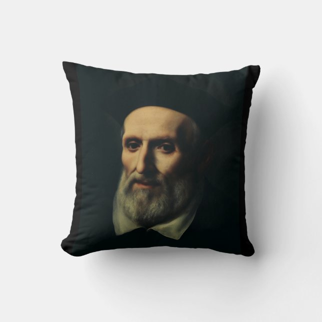 Saint Philip Neri Second Apostle of Rome Cushion (Front)