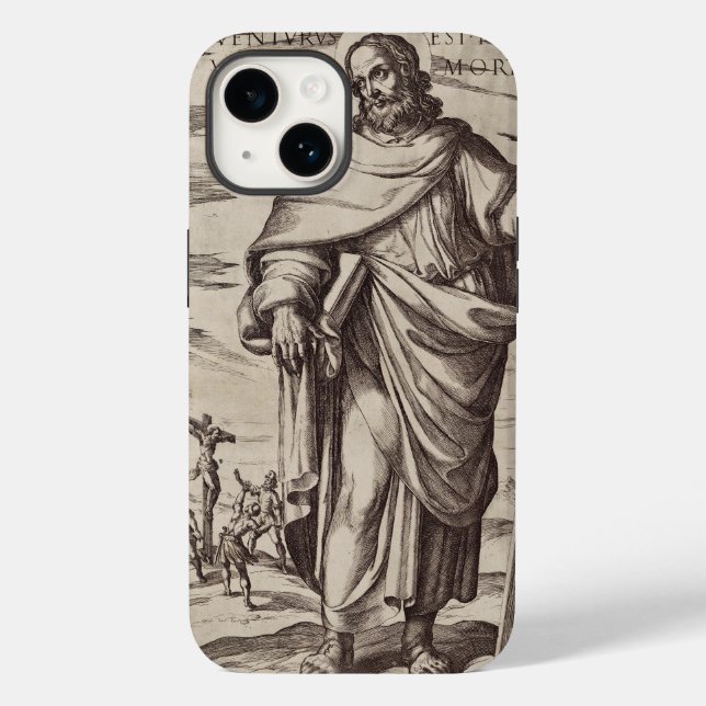 Saint Philip one of the Twelve Apostles Case-Mate iPhone Case (Back)
