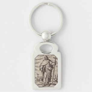 Saint Philip one of the Twelve Apostles Key Ring